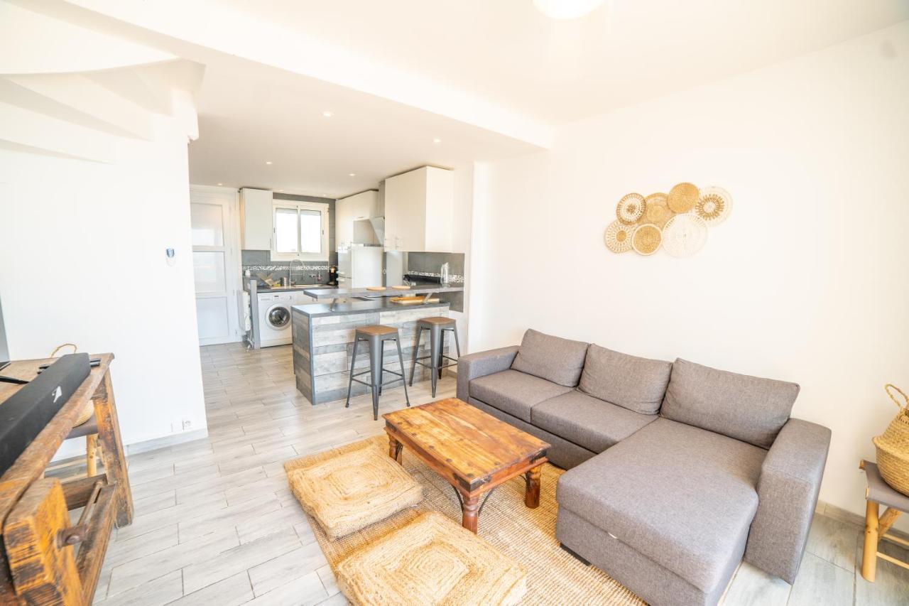 Le DREAM BEACH-TERRASSE-VUE MER D'Exception-WIFI-PARKING - CoHôteConciergerie Palavas-les-Flots Exterior foto